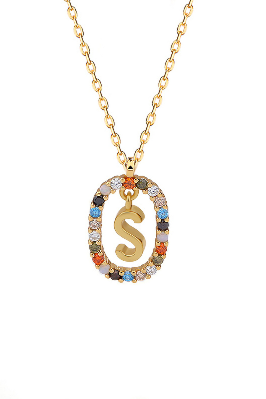 S - Initial Pendant